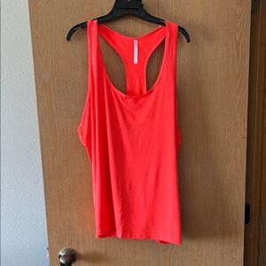 Women's Bright Coral Tank Top